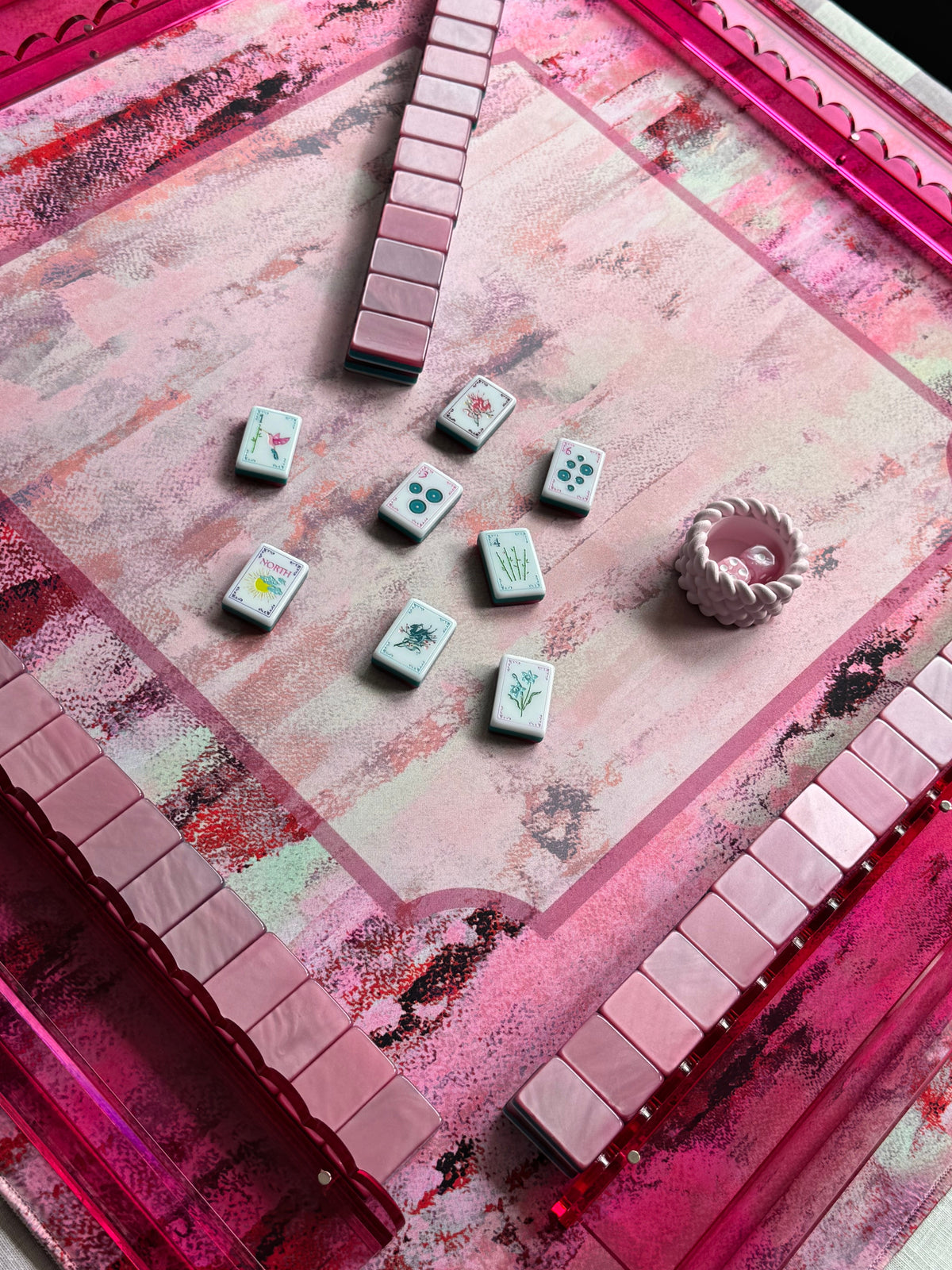 FWS x Mahj Mood Collab: Beyond the Ribbon Mat Benefitting PINK FUND | Pre-Order, Ships End of December