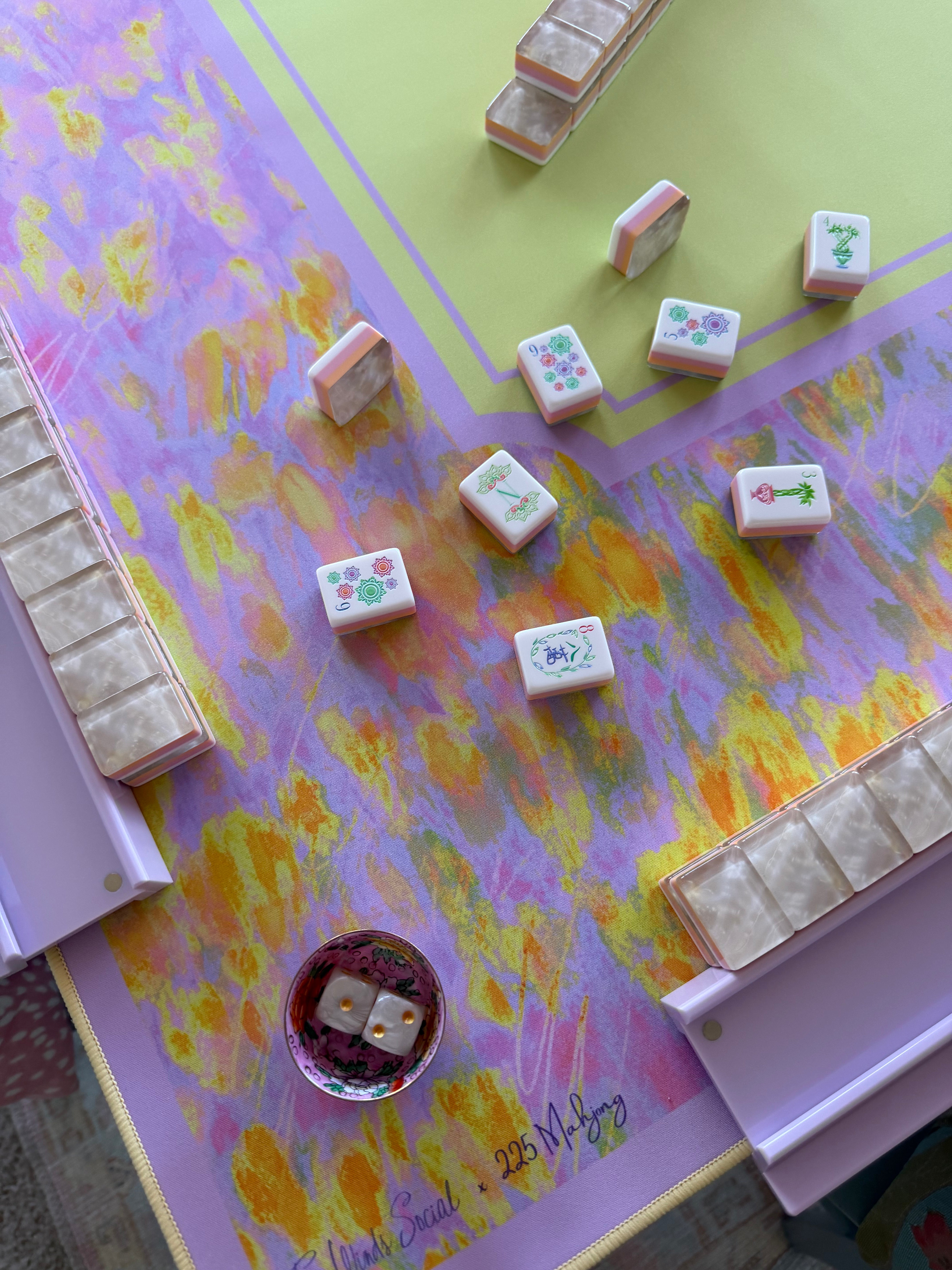 FWS x 225Mahjong Collab: Fleur the Win Mahjong Mat