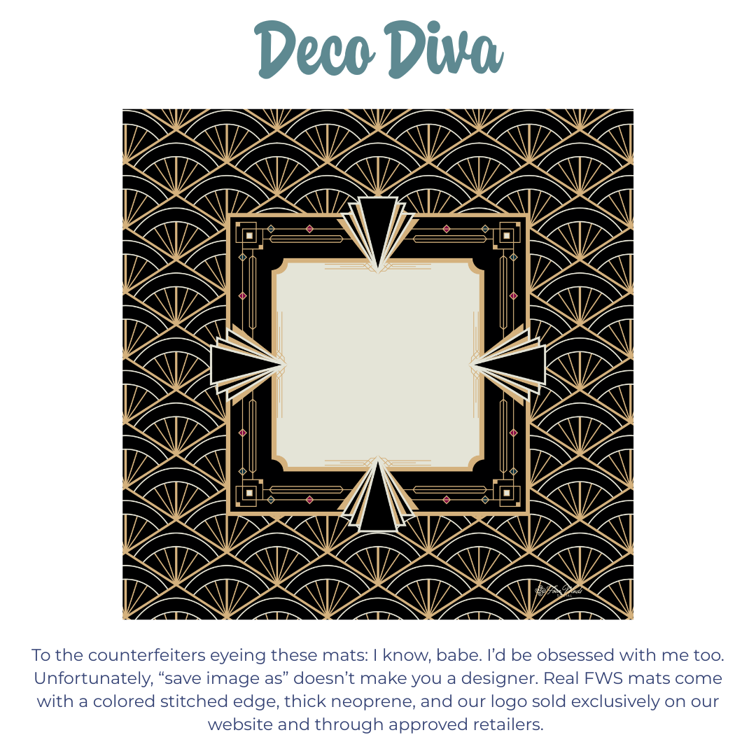 Deo Diva Mahjong Mat