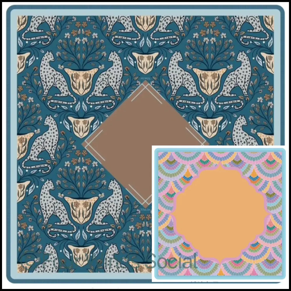 Drop 1 Fav Double Sided TRAVEL mat
