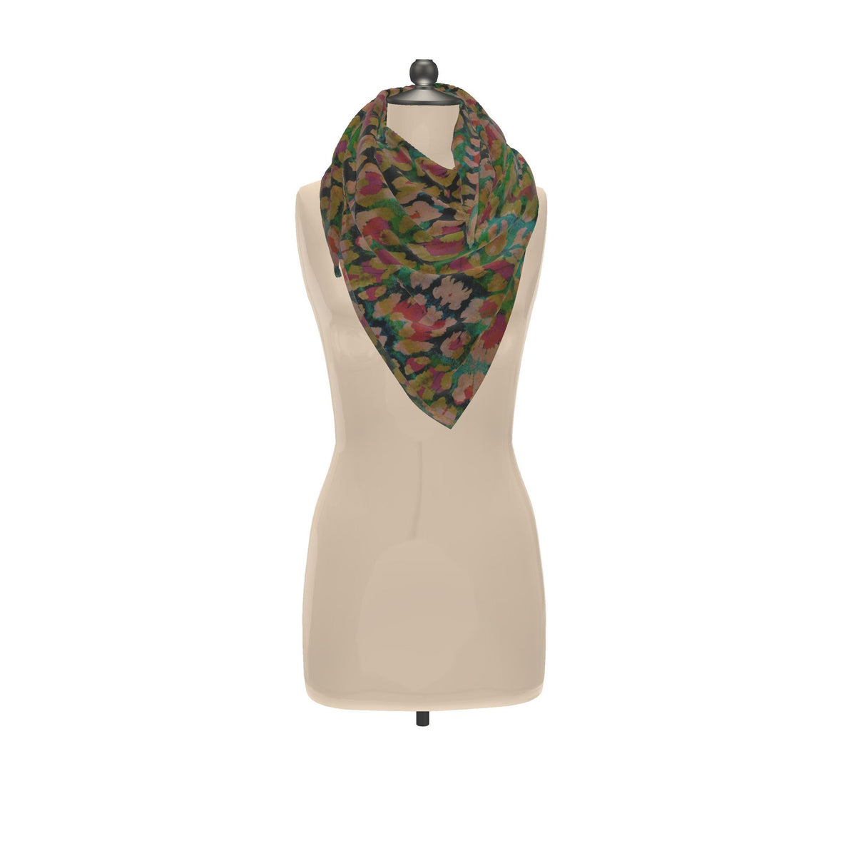 Feral Auntie Silk Satin Scarf