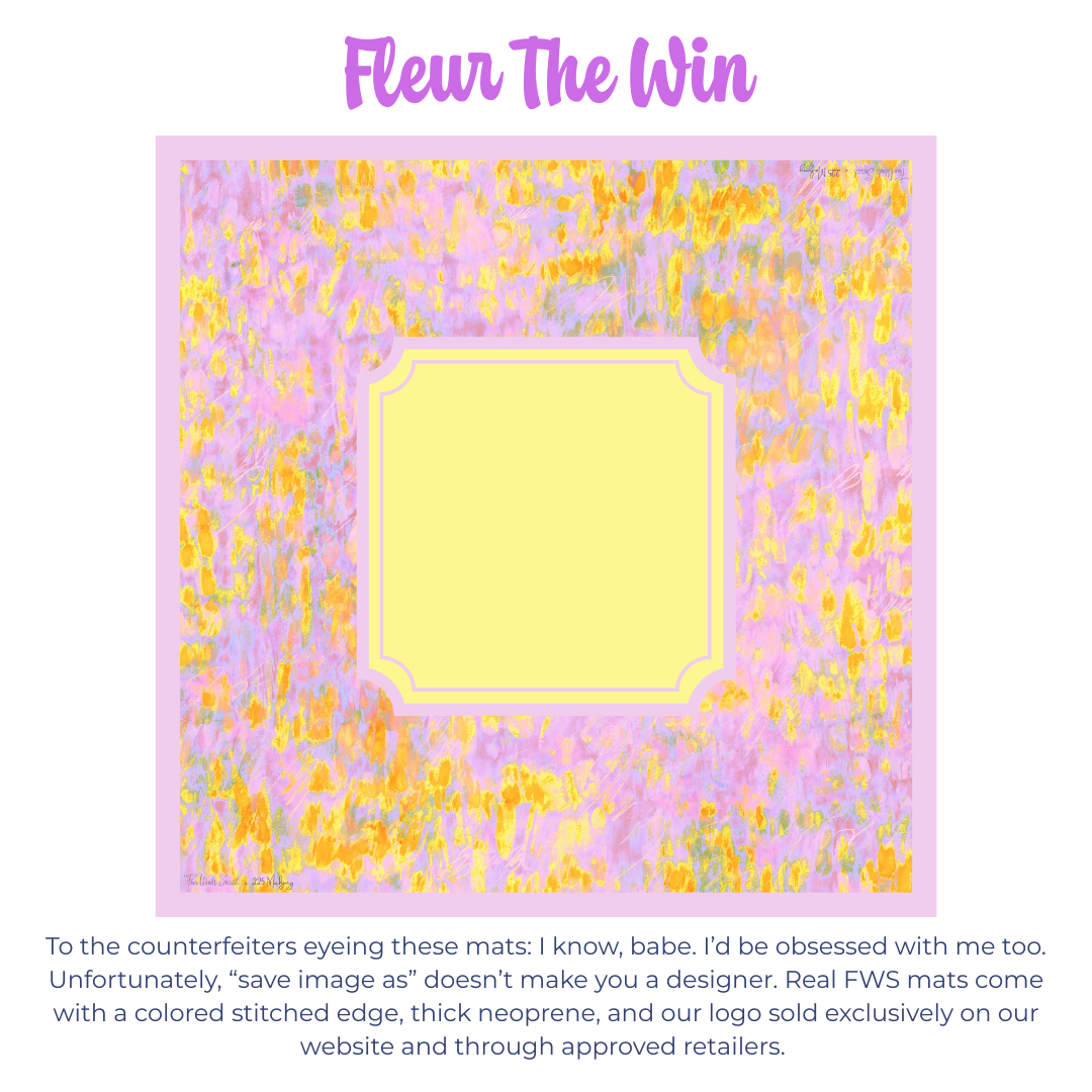 FWS x 225Mahjong Collab: Fleur the Win Mahjong Mat