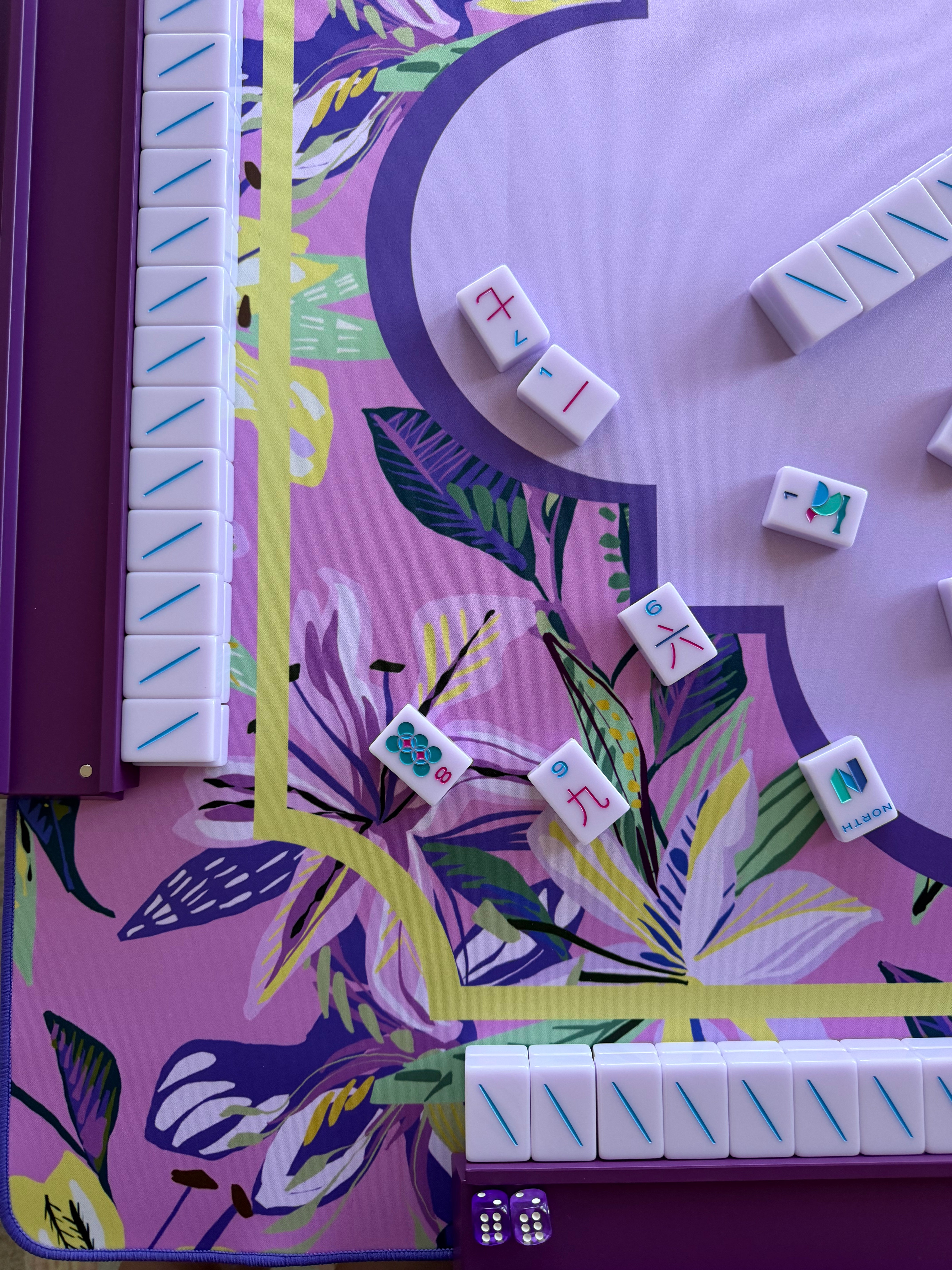 FWS x 225Mahjong Collab: Purple Reign Mahjong Mat